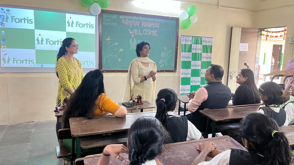 Fortis Healthcare strengthens Mumbai civic-run schools with smart classrooms